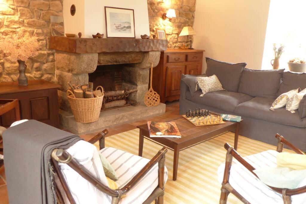 Crac'H, Grande Maison De Vacances Au Calme Crach 外观 照片