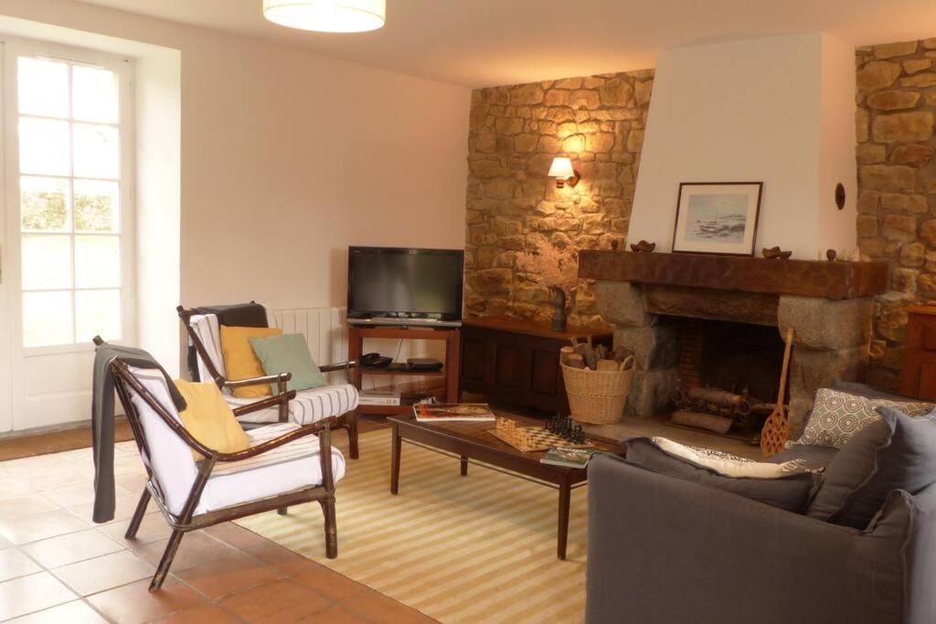 Crac'H, Grande Maison De Vacances Au Calme Crach 外观 照片