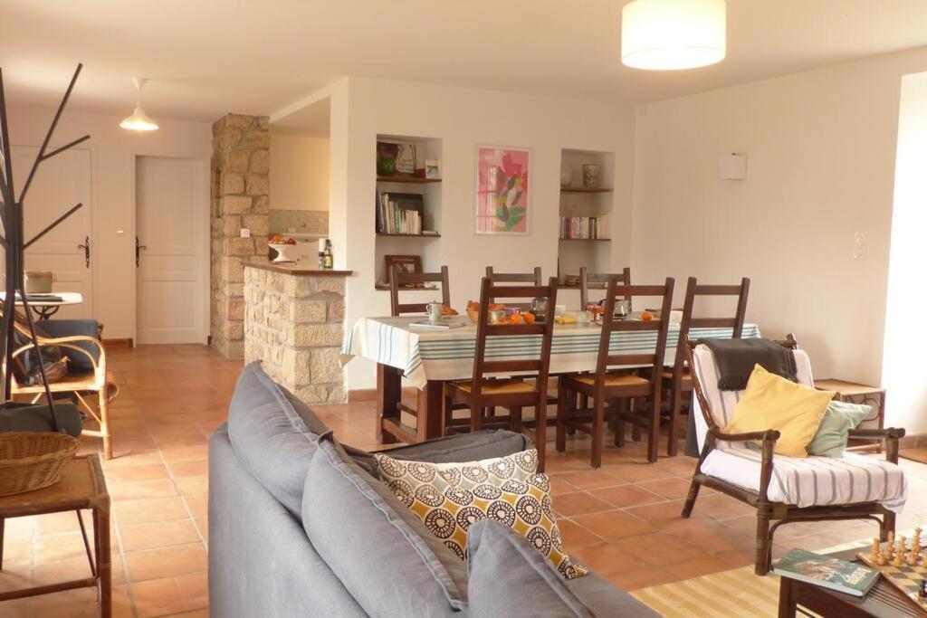 Crac'H, Grande Maison De Vacances Au Calme Crach 外观 照片